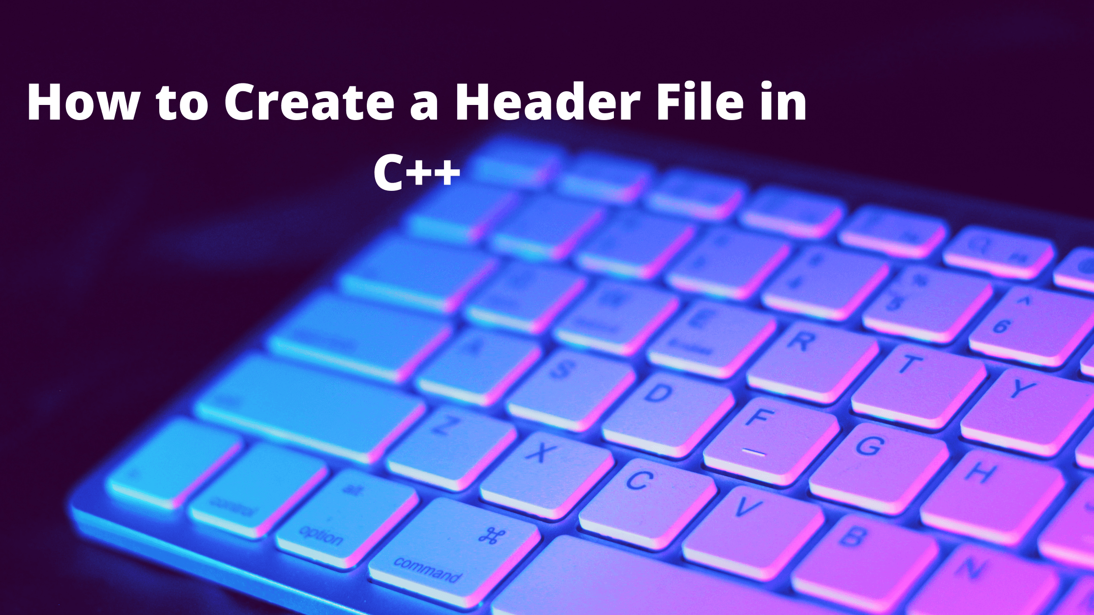 How to Create Header Files in C++