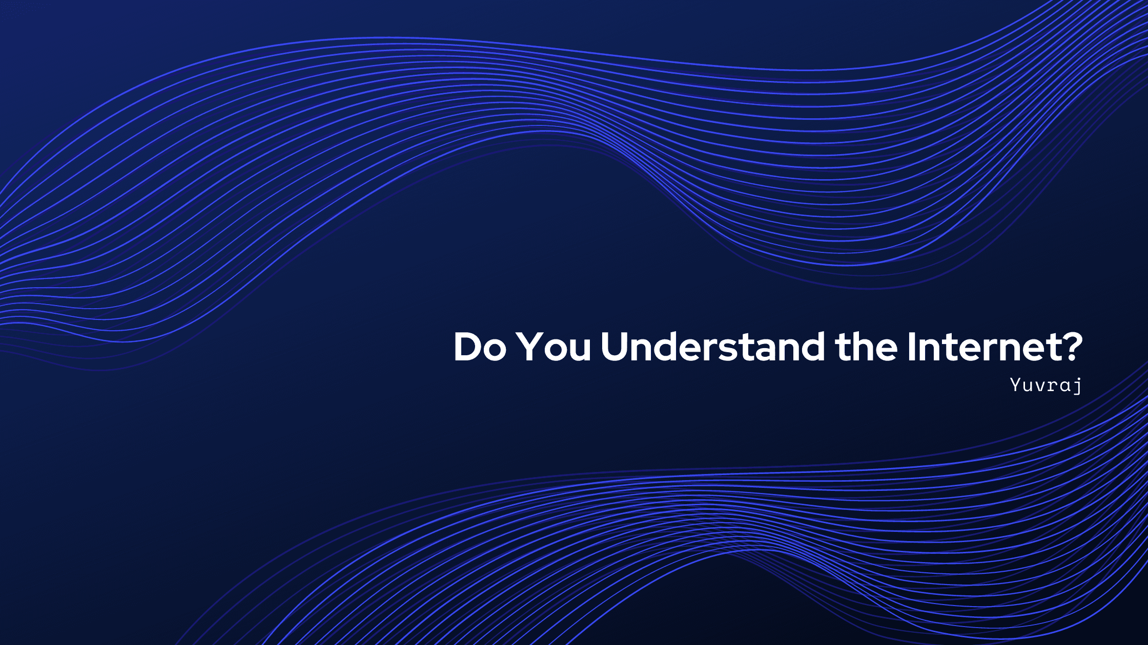 This is how the Internet Works