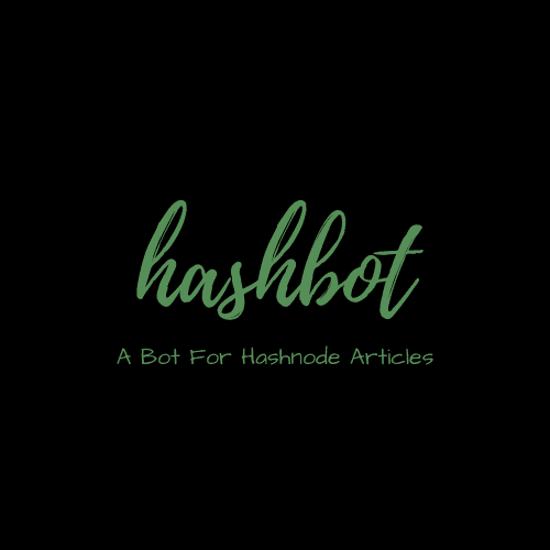Hashbot: A Twitter Bot For Hashnode Articles #christmashackathon