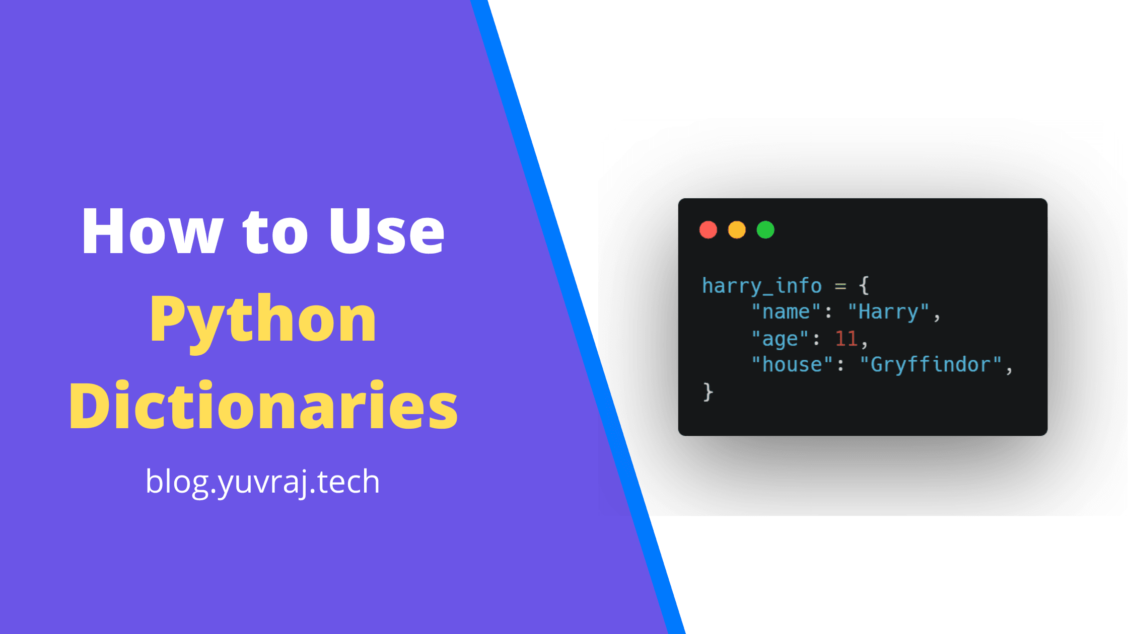 How to Use Python Dictionaries